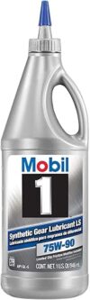 Mobil 75W-90 Synthetic Gear Lube, 1 Quart