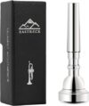 EASTROCK 7C Trumpet Mouthpiece Silver Plated