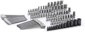 GEARWRENCH 84 Pc. Master SAE/Metric Hex And Torx Bit Socket Set - 80742