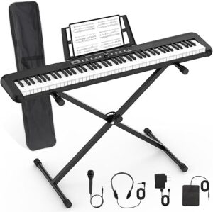 Vgrrbw 88 Key Electric Digital Piano Set