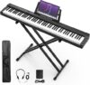 Gberwffs 88 Key Semi Weighted Digital Piano Set
