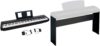 YAMAHA 88-Key Weighted Digital Piano (P45B) & Stand