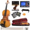 Acoustic Violin 1/2 With Bow And Case