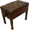 CPS Imports Adjustable Artist Piano Bench With Storage
