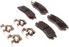 ACDelco Advantage 14D698CHF1 Ceramic Rear Brake Pads