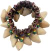 summina African Tribal Nut Handbell Bracelet