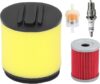XIAOWEI Air Oil Filter Kit For Arctic Cat 250 300 0470-421 0470-355