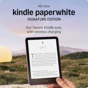 Amazon All-New Amazon Kindle Paperwhite Signature Edition