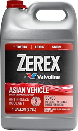 Zerex Asian Vehicle Red Antifreeze/Coolant 1 GA