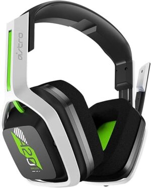 ASTRO Gaming ASTRO A20 Wireless Headset Gen 2 For Xbox Series X, S, One, & PC – White / Green