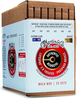 MARTIN Authentic Acoustic Lifespan 2.0 Strings, 25 Sets