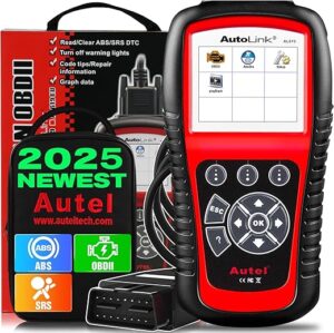 Autel AutoLink AL619 2025 ABS SRS OBD2 Diagnostic Tool