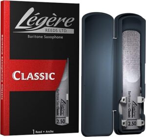 Legere Baritone Saxophone Reed, Strength 2.50 (BS2.50)