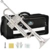 EASTROCK Bb Trumpet Set With Accessories (Silver)