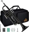 EASTROCK Bb Trumpet Set With Case And Kit