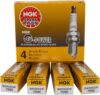 NGK BKR5EGP G-Power Spark Plug, 4-Pack