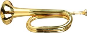 LiebeWH Brass Cavalry Bugle With Mouthpiece