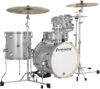 Ludwig Breakbeats 4-Piece Drum Set, Silver Sparkle