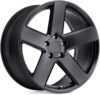 TSW Bristol Matte Black Wheel, 22×10.5 Inch