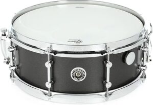 Gretsch Brooklyn Standard Snare Drum, Satin Black