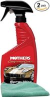 Mothers California Gold Spray Wax With Cloth