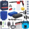 AUTODECO Car Wash Detailing Kit With Foam Gun