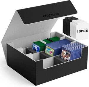Mlikero Card Deck Case For Trading Cards 1800+
