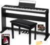 Casio CDP-S160 88-Key Compact Digital Piano Bundle