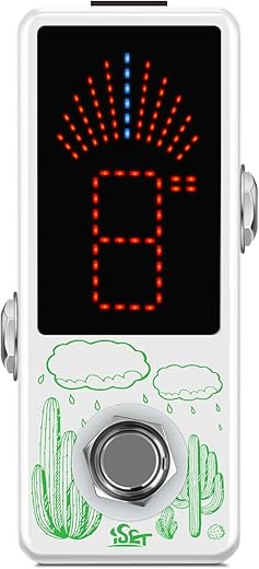ISET Chromatic Tuner Pedal For Instruments