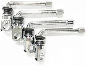AVN Motorsports Chrome 2.8″ TPMS Valve Stems With Adapter