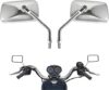 Rawsomes Chrome Motorcycle Universal Handlebar Mirrors
