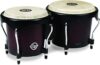Latin Percussion City Wood Bongos – Dark Wood 7-inch
