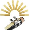 SUEWIO Clarinet Reeds, Strength 2.5, 10 Pack