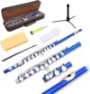 EASTROCK Closed Hole C Flute 16 Key Silver
