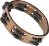 Meinl Percussion Compact 8-Inch Walnut Brown Tambourine