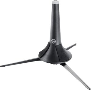 K&M Compact Trumpet Stand With Padded Pegs