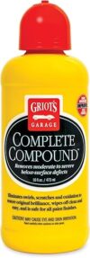 Griot’s Garage Complete Compound 10862 – Remove Scratches