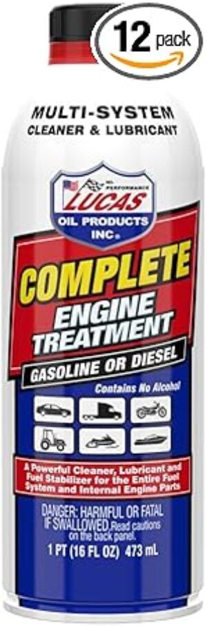 Lucas Oil Complete Engine Treatment – 16 Ounce