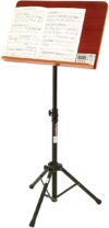 OnStage Conductor Music Stand With Wooden Bookplate