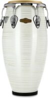 Pearl Conga Drum, Silver White Swirl (PCF110HV187)