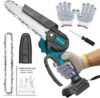 QSDXNYDC Cordless Mini 6 Inch Chainsaw For 18V LXT