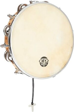 Latin Percussion CP391 10″ Tunable Wood Tambourine