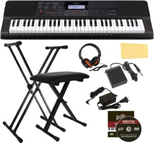 Casio CT-X700 Keyboard Bundle With Accessories