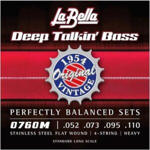 La Bella Deep Talkin' Bass Guitar Strings 0760M