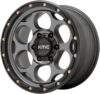 KMC Wheels Dirty Harry 17×8.5 Gray Wheel Rim KM54178568900