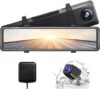 AKASO DL12 2.5K Mirror Dash Cam Voice Control