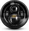 LX-LIGHT Dot Approved 7Inch Black LED Headlight