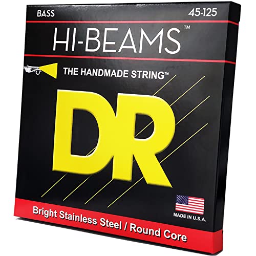 DR Strings Hi-Beams Stainless Steel 5-String Bass Strings - Image 2