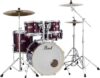 Pearl Drum Set, Burgundy (EXX725/C760)