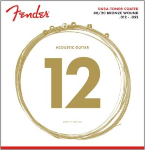 Fender Dura-Tone Coated 80/20 Bronze Strings